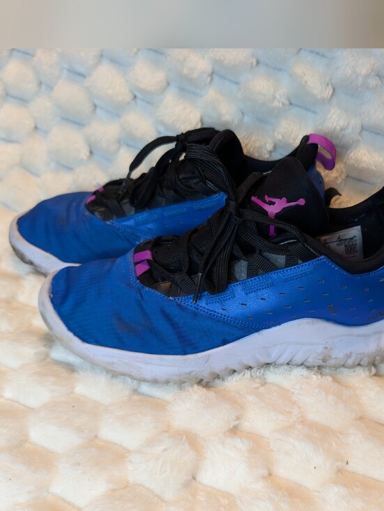 Jordan Other - Nike Jordan Jumpman Hustle Blue Black Pink Basketball Shoes Men's Size 10